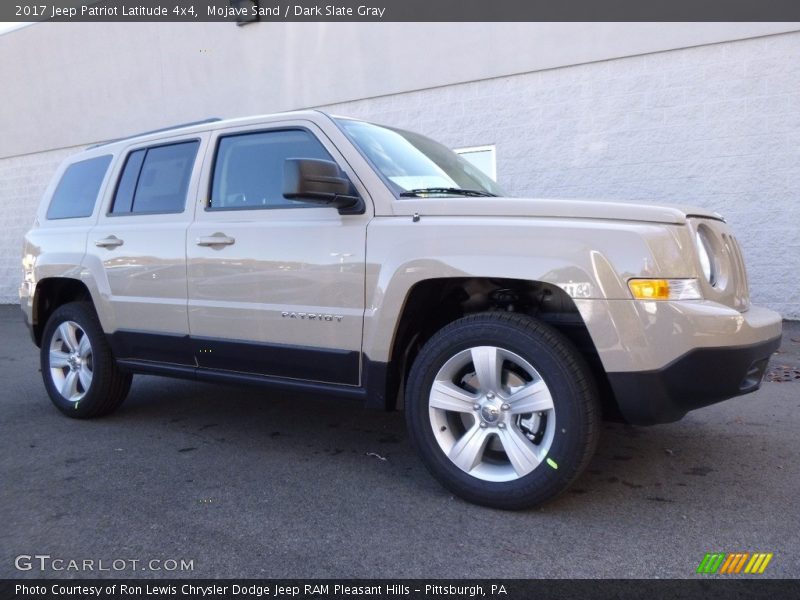Mojave Sand / Dark Slate Gray 2017 Jeep Patriot Latitude 4x4