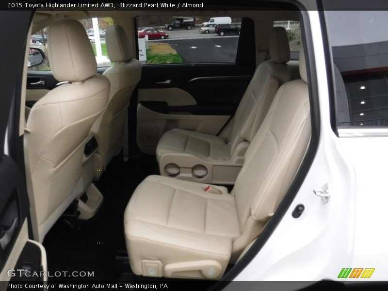 Blizzard Pearl White / Almond 2015 Toyota Highlander Limited AWD