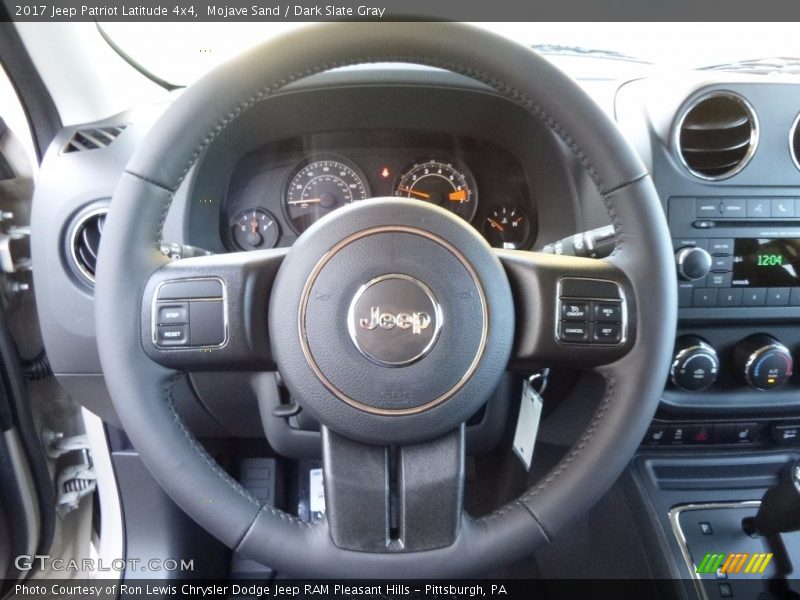 Mojave Sand / Dark Slate Gray 2017 Jeep Patriot Latitude 4x4