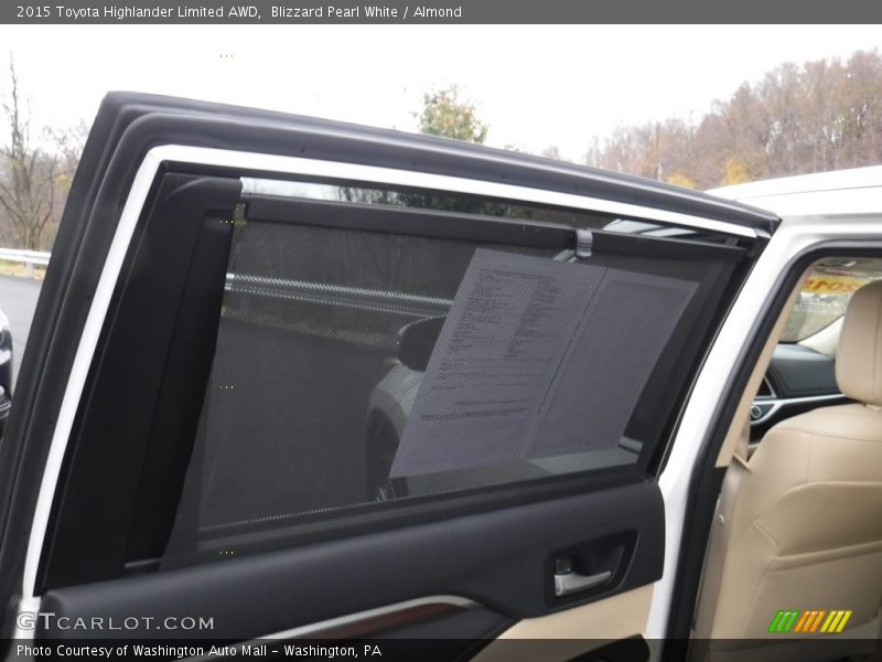 Blizzard Pearl White / Almond 2015 Toyota Highlander Limited AWD