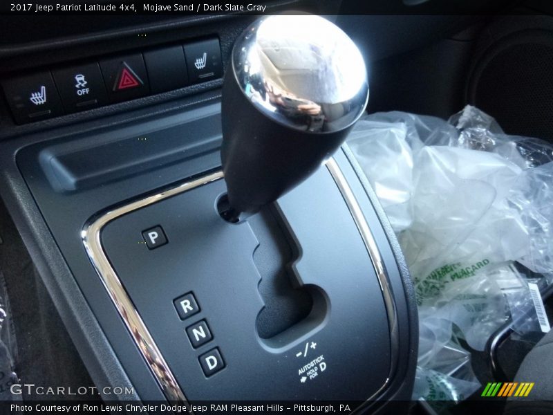 Mojave Sand / Dark Slate Gray 2017 Jeep Patriot Latitude 4x4