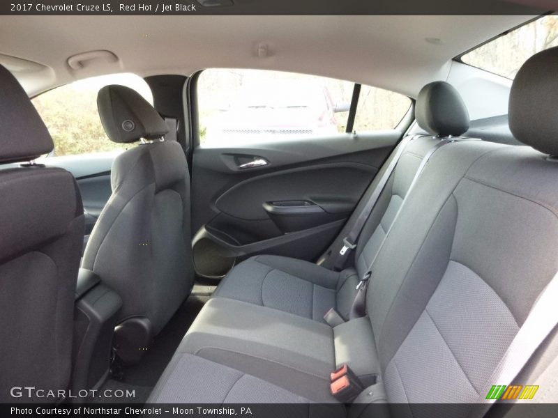 Red Hot / Jet Black 2017 Chevrolet Cruze LS