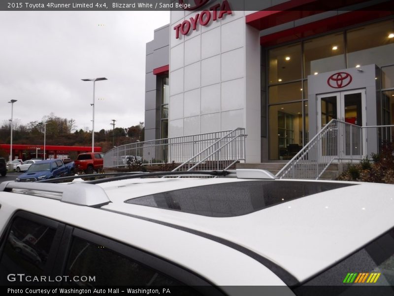 Blizzard White / Sand Beige 2015 Toyota 4Runner Limited 4x4
