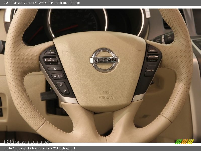 Tinted Bronze / Beige 2011 Nissan Murano SL AWD