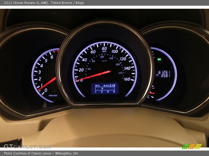 Tinted Bronze / Beige 2011 Nissan Murano SL AWD