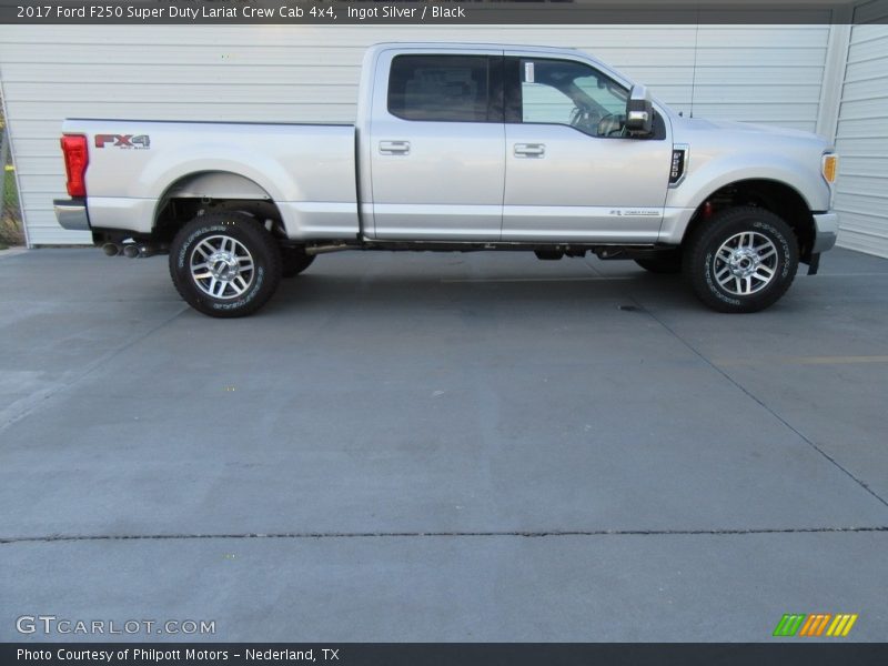  2017 F250 Super Duty Lariat Crew Cab 4x4 Ingot Silver
