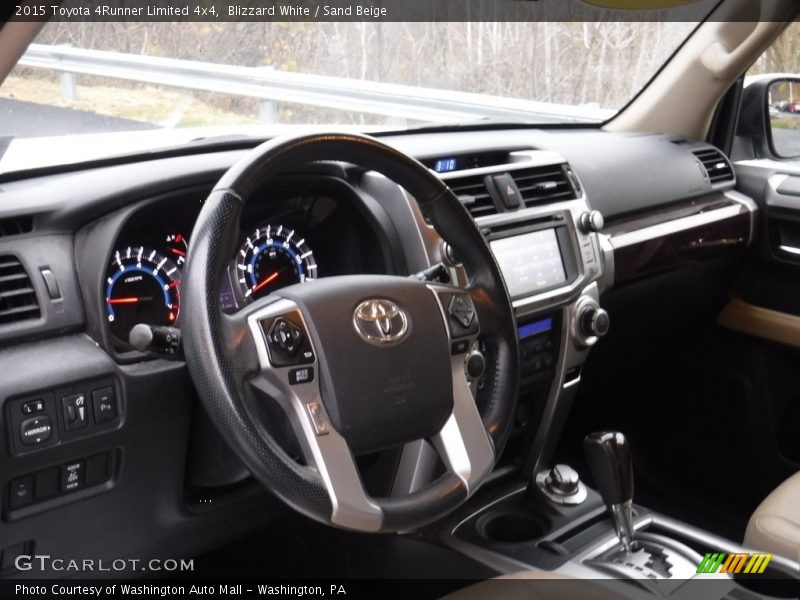 Blizzard White / Sand Beige 2015 Toyota 4Runner Limited 4x4