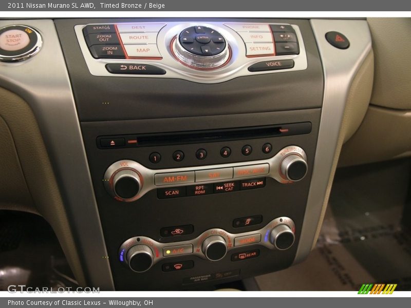 Tinted Bronze / Beige 2011 Nissan Murano SL AWD