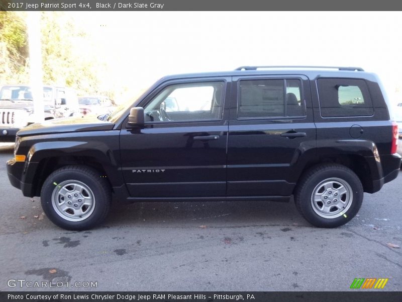 Black / Dark Slate Gray 2017 Jeep Patriot Sport 4x4
