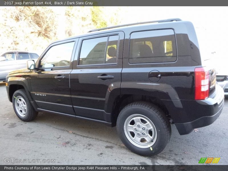 Black / Dark Slate Gray 2017 Jeep Patriot Sport 4x4