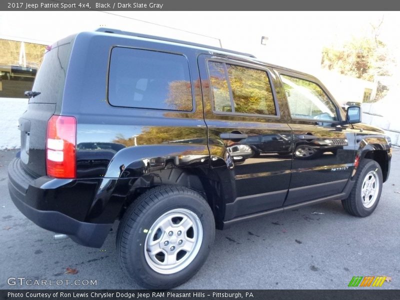 Black / Dark Slate Gray 2017 Jeep Patriot Sport 4x4
