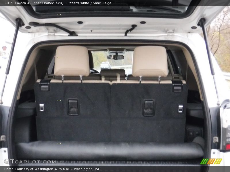 Blizzard White / Sand Beige 2015 Toyota 4Runner Limited 4x4