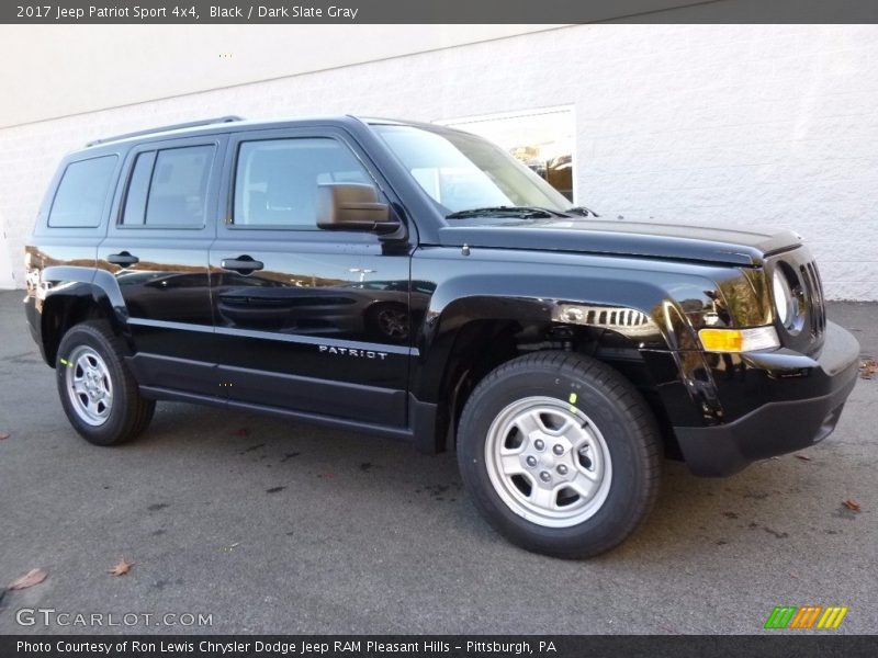 Black / Dark Slate Gray 2017 Jeep Patriot Sport 4x4