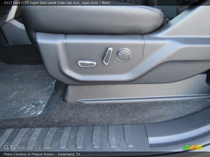 Front Seat of 2017 F250 Super Duty Lariat Crew Cab 4x4