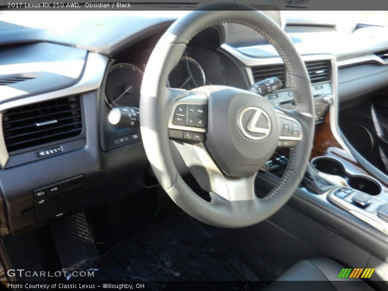 Obsidian / Black 2017 Lexus RX 350 AWD