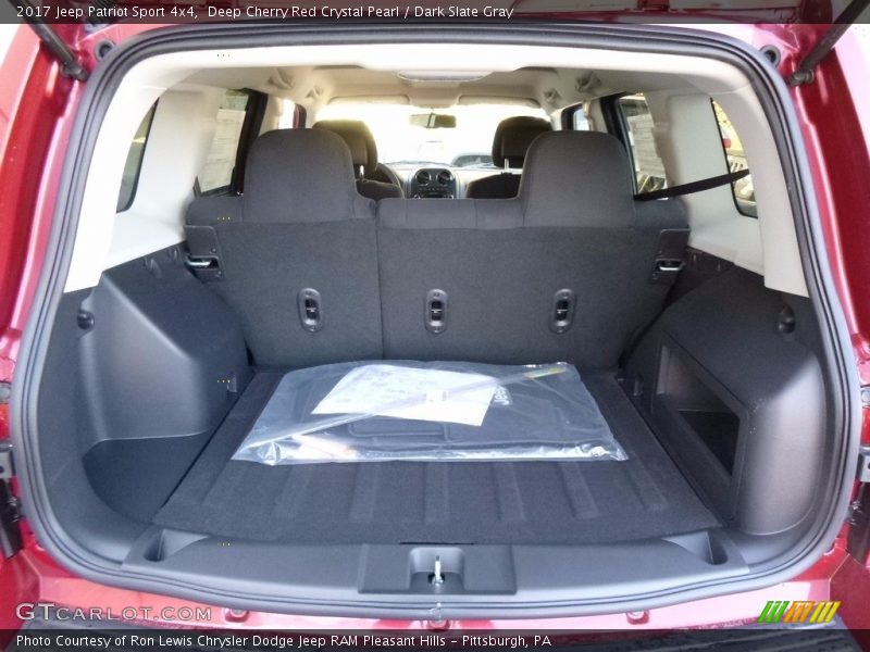 Deep Cherry Red Crystal Pearl / Dark Slate Gray 2017 Jeep Patriot Sport 4x4