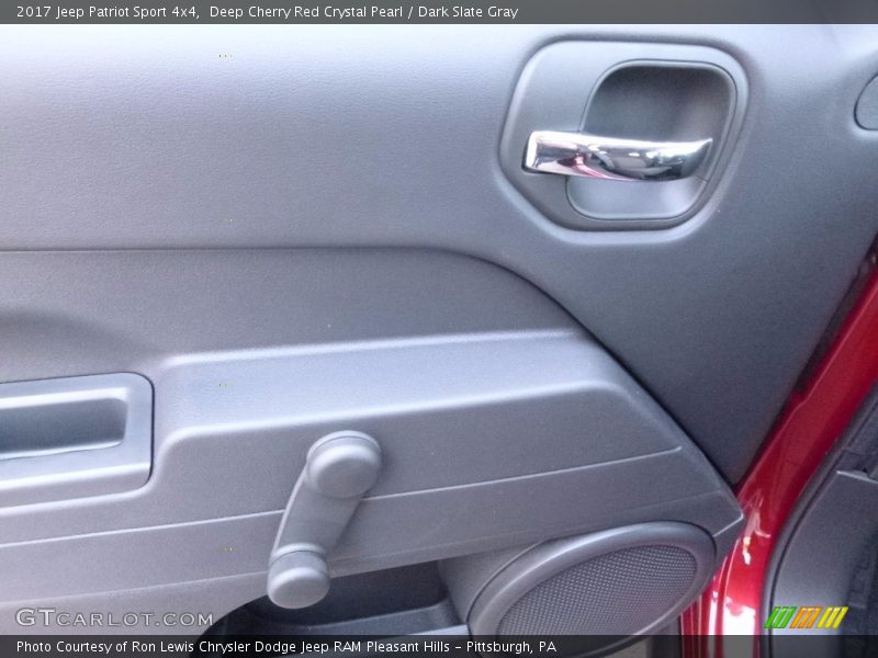 Deep Cherry Red Crystal Pearl / Dark Slate Gray 2017 Jeep Patriot Sport 4x4