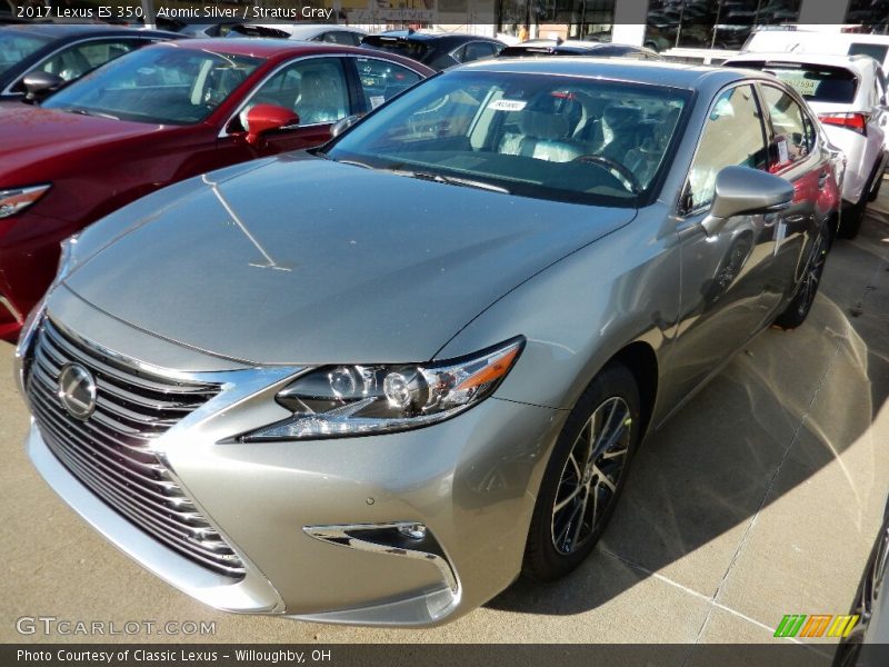 Atomic Silver / Stratus Gray 2017 Lexus ES 350