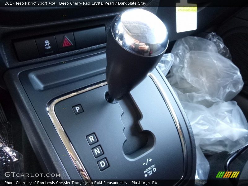 Deep Cherry Red Crystal Pearl / Dark Slate Gray 2017 Jeep Patriot Sport 4x4