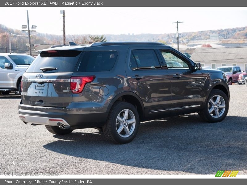 Magnetic / Ebony Black 2017 Ford Explorer XLT 4WD
