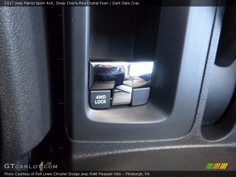 Deep Cherry Red Crystal Pearl / Dark Slate Gray 2017 Jeep Patriot Sport 4x4