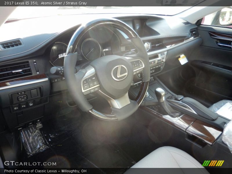 Atomic Silver / Stratus Gray 2017 Lexus ES 350