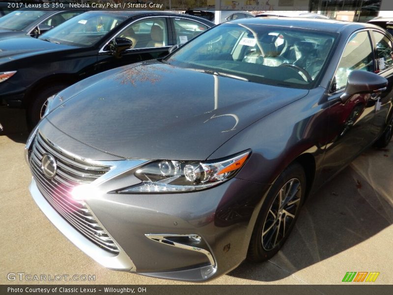 Nebula Gray Pearl / Stratus Gray 2017 Lexus ES 350