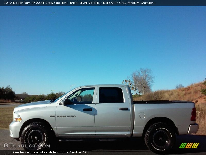 Bright Silver Metallic / Dark Slate Gray/Medium Graystone 2012 Dodge Ram 1500 ST Crew Cab 4x4