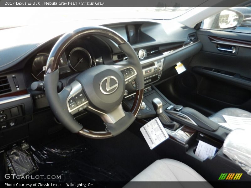 Nebula Gray Pearl / Stratus Gray 2017 Lexus ES 350