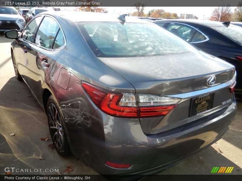 Nebula Gray Pearl / Stratus Gray 2017 Lexus ES 350