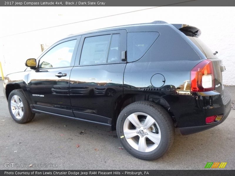 Black / Dark Slate Gray 2017 Jeep Compass Latitude 4x4