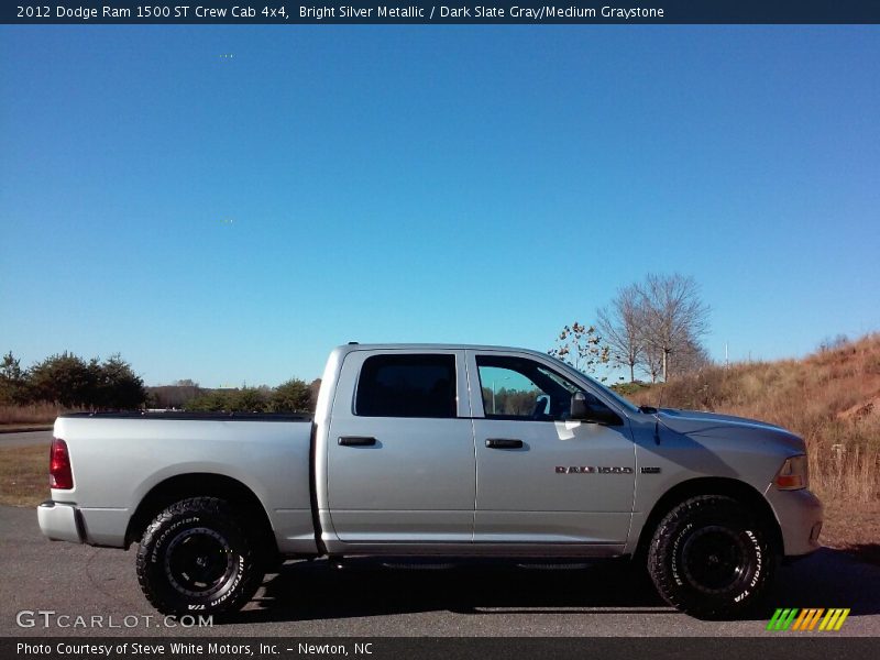 Bright Silver Metallic / Dark Slate Gray/Medium Graystone 2012 Dodge Ram 1500 ST Crew Cab 4x4