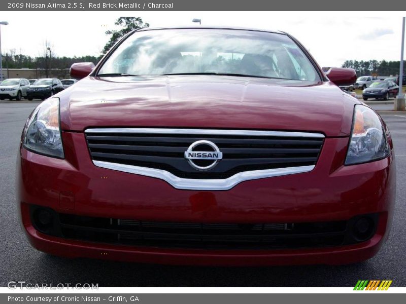 Red Brick Metallic / Charcoal 2009 Nissan Altima 2.5 S
