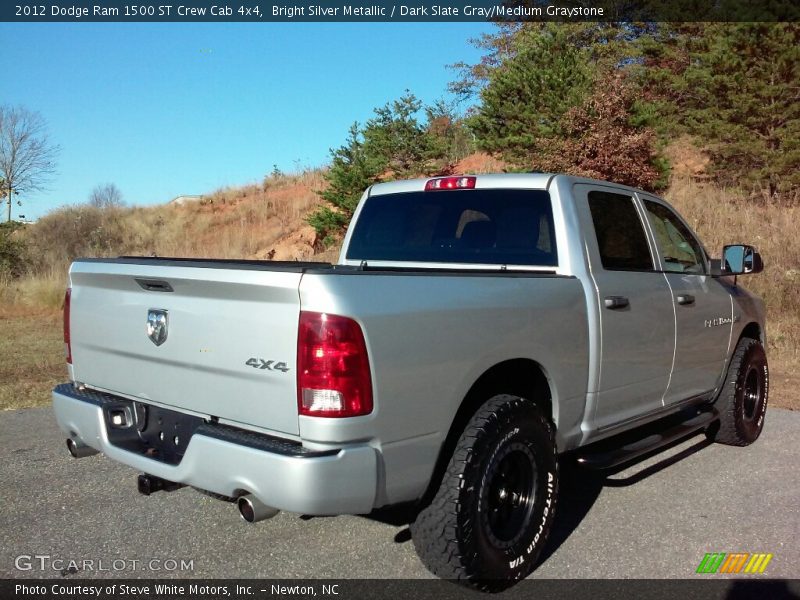 Bright Silver Metallic / Dark Slate Gray/Medium Graystone 2012 Dodge Ram 1500 ST Crew Cab 4x4