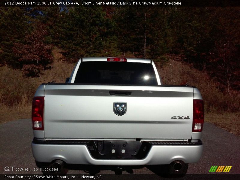 Bright Silver Metallic / Dark Slate Gray/Medium Graystone 2012 Dodge Ram 1500 ST Crew Cab 4x4