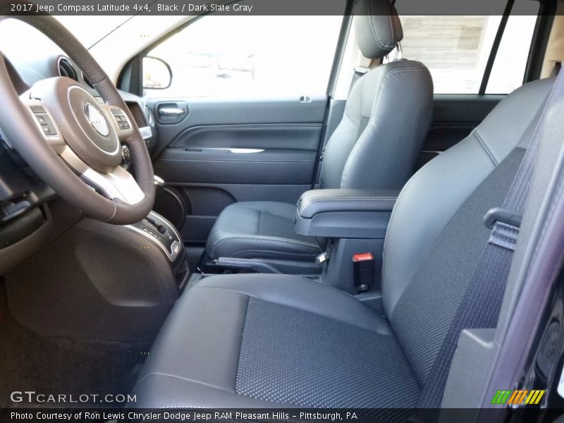 Black / Dark Slate Gray 2017 Jeep Compass Latitude 4x4