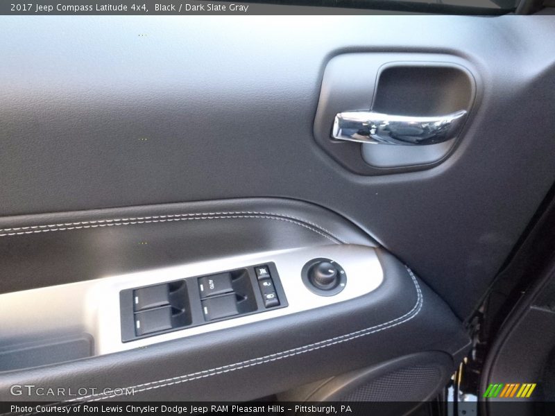 Black / Dark Slate Gray 2017 Jeep Compass Latitude 4x4