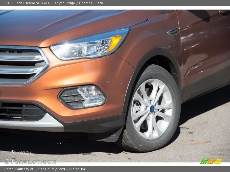 Canyon Ridge / Charcoal Black 2017 Ford Escape SE 4WD