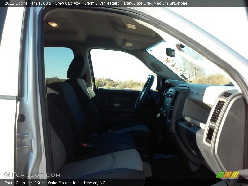 Bright Silver Metallic / Dark Slate Gray/Medium Graystone 2012 Dodge Ram 1500 ST Crew Cab 4x4