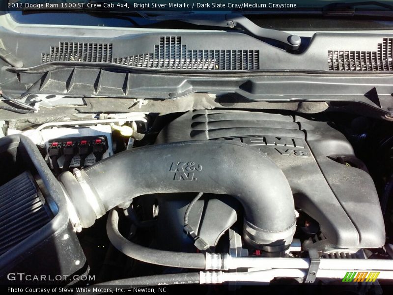 Bright Silver Metallic / Dark Slate Gray/Medium Graystone 2012 Dodge Ram 1500 ST Crew Cab 4x4