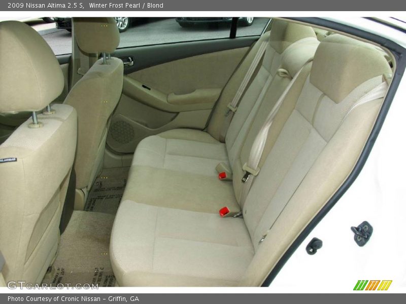 Winter Frost Pearl / Blond 2009 Nissan Altima 2.5 S