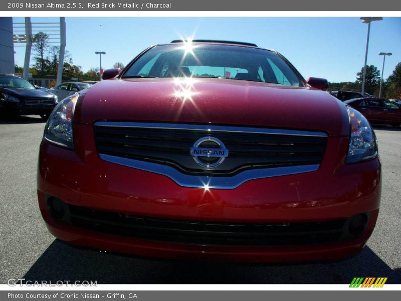 Red Brick Metallic / Charcoal 2009 Nissan Altima 2.5 S