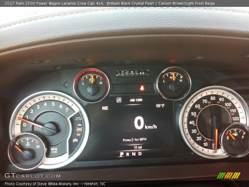  2017 2500 Power Wagon Laramie Crew Cab 4x4 Power Wagon Laramie Crew Cab 4x4 Gauges