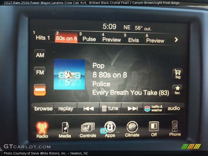 Controls of 2017 2500 Power Wagon Laramie Crew Cab 4x4