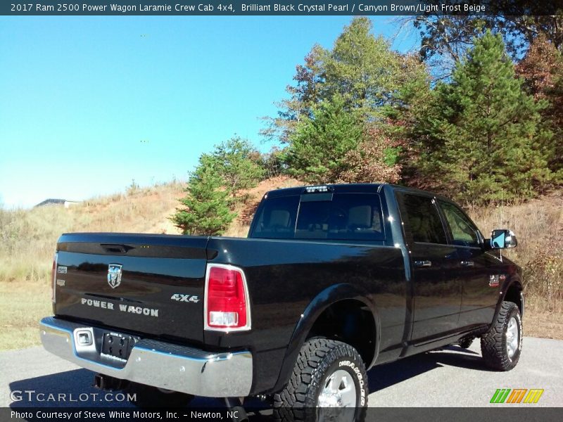 Brilliant Black Crystal Pearl / Canyon Brown/Light Frost Beige 2017 Ram 2500 Power Wagon Laramie Crew Cab 4x4