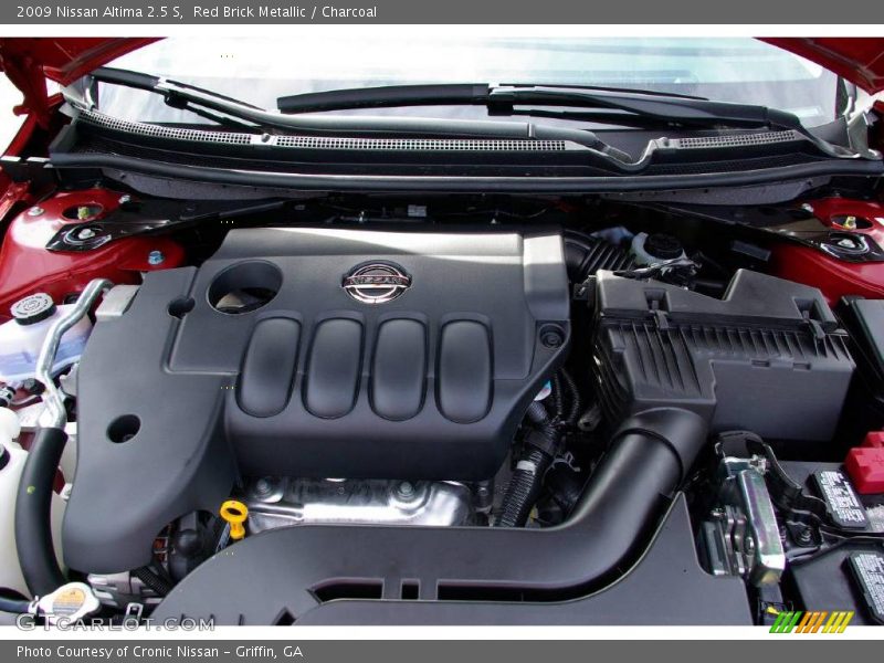Red Brick Metallic / Charcoal 2009 Nissan Altima 2.5 S