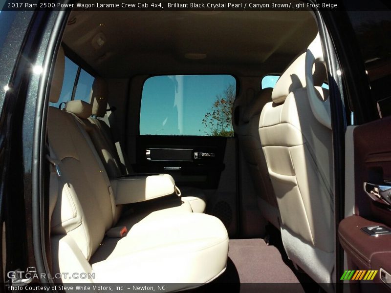 Brilliant Black Crystal Pearl / Canyon Brown/Light Frost Beige 2017 Ram 2500 Power Wagon Laramie Crew Cab 4x4