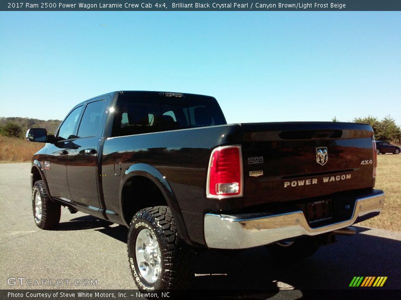 Brilliant Black Crystal Pearl / Canyon Brown/Light Frost Beige 2017 Ram 2500 Power Wagon Laramie Crew Cab 4x4