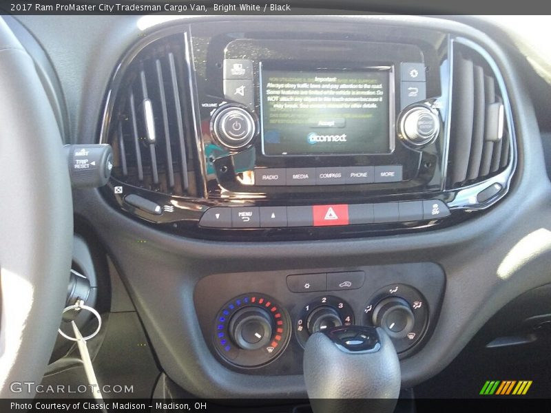 Bright White / Black 2017 Ram ProMaster City Tradesman Cargo Van