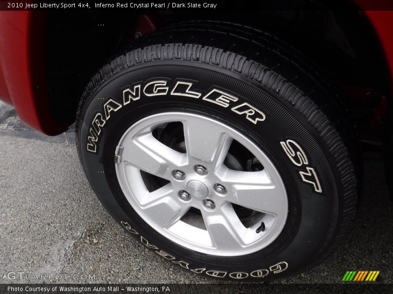 Inferno Red Crystal Pearl / Dark Slate Gray 2010 Jeep Liberty Sport 4x4